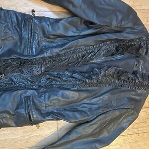 Luisa Spagnoli leather jacket